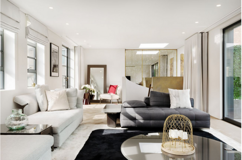 Современный пентхаус в центре Сохо, Лондон Современный пентхаус в центре Сохо, Лондон