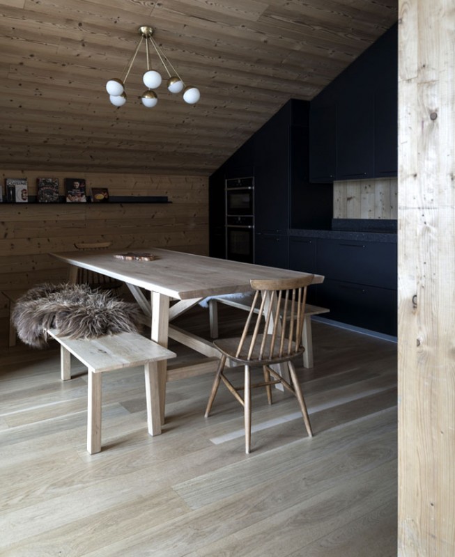 Стильное шале во Французских Альпах