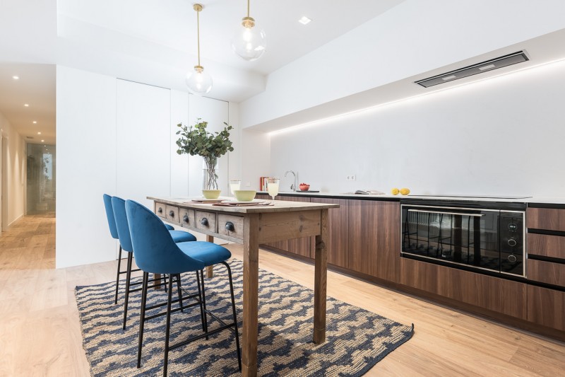 Эффектная квартира недалеко от музея Прадо в Мадриде