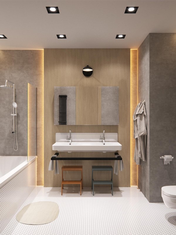 Элегантный современный дом для молодой семьи Элегантный современный дом для молодой семьи