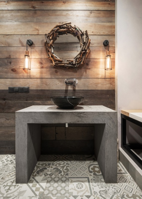 Индустриальный стиль интерьера квартиры