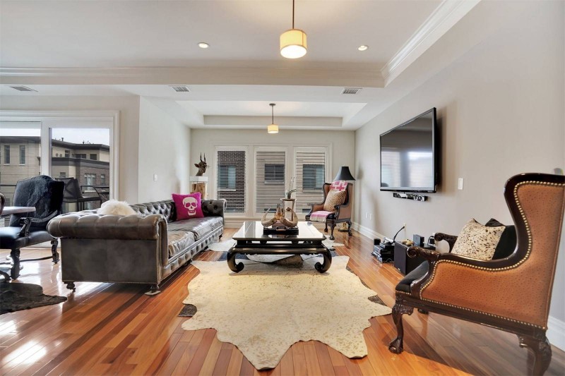 Интерьер роскошных просторных апартаментов