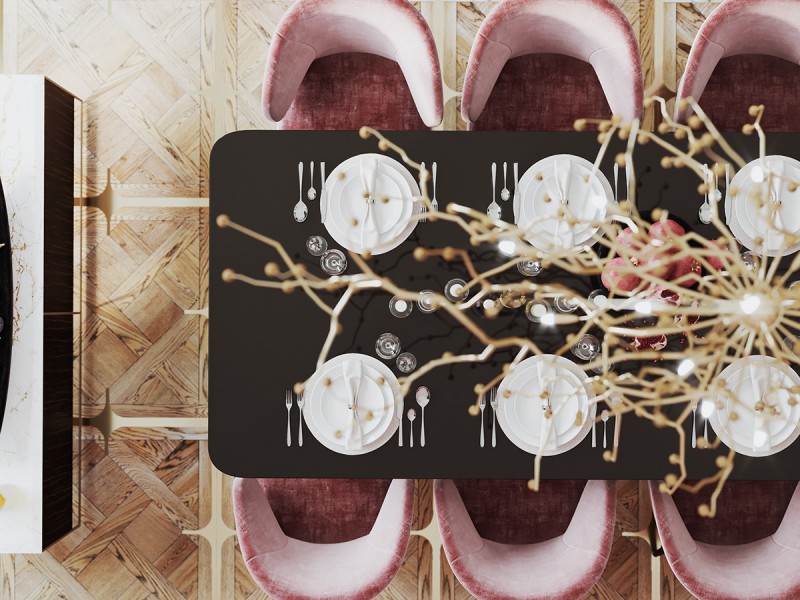 Люкс отеля в стиле "арт-деко"