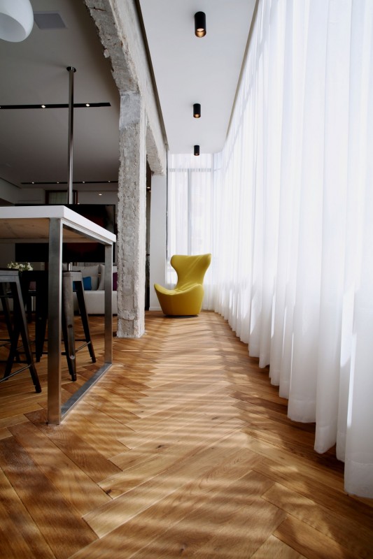 Минималистский интерьер квартиры в Тель-Авиве Минималистский интерьер квартиры в Тель-Авиве