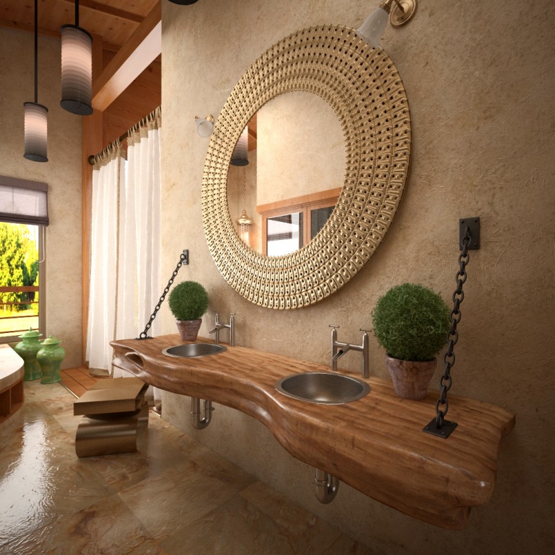 Проект загородного деревянного дома