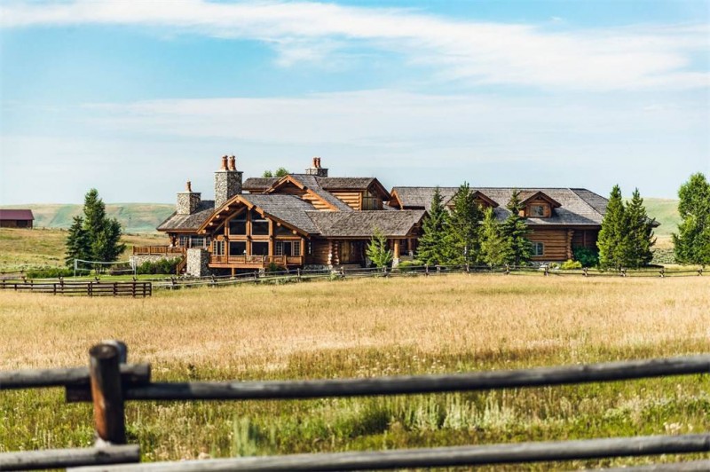Ранчо, расположенное в штате Вайоминг
