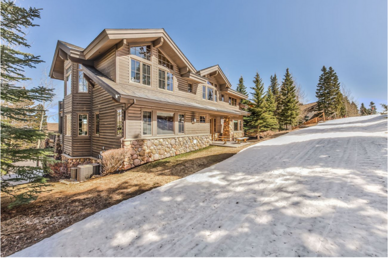 Сводчатое современное шале в штате Юта Сводчатое современное шале в штате Юта