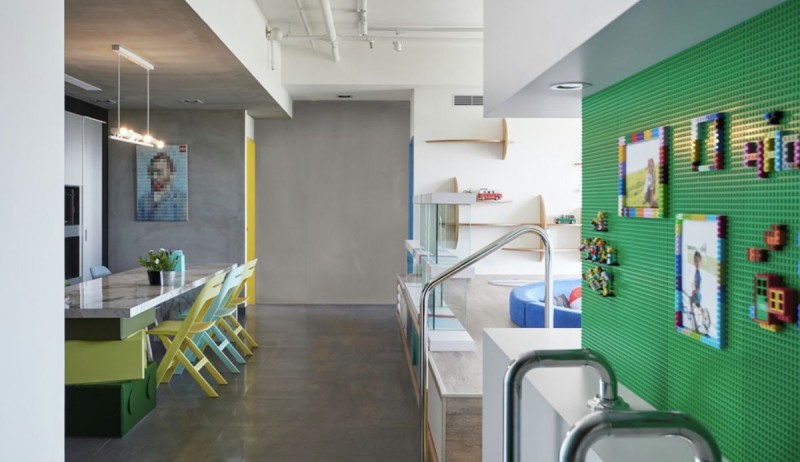 Тема интерьера квартиры в стиле LEGO