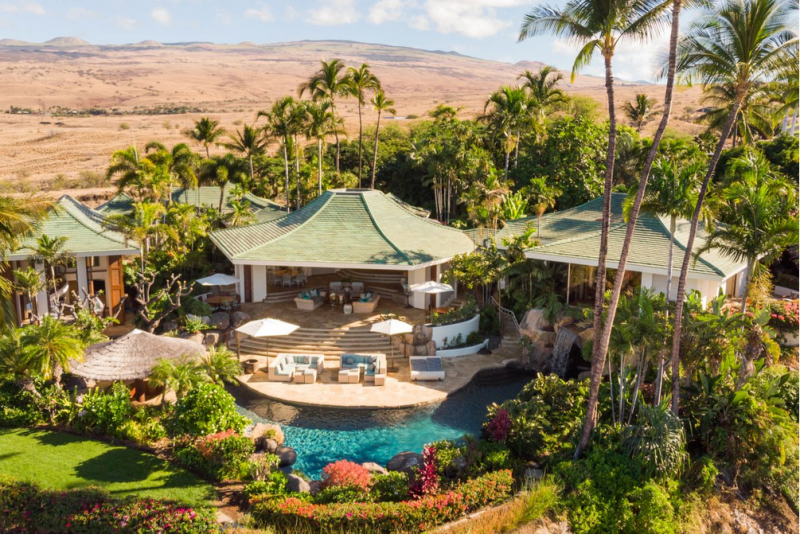 Вилла на курорте Мауна-Кеа на Гавайях Вилла на курорте Мауна-Кеа на Гавайях