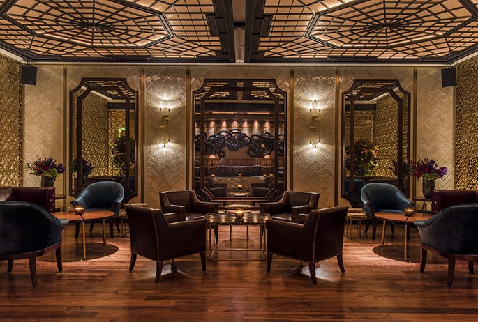 Бар CHARLES H. в отеле Four Seasons в Сеуле, Южная Корея