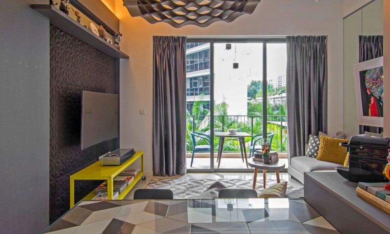 Эклектичные апартаменты в Сингапуре Эклектичные апартаменты в Сингапуре