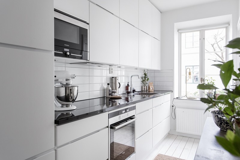 Интерьер студии в скандинавском стиле