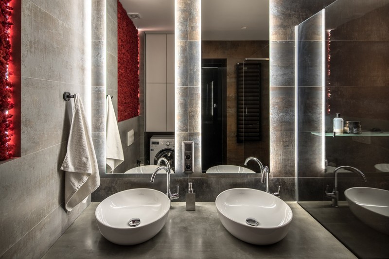 Интерьер трехуровневой квартиры Интерьер трехуровневой квартиры