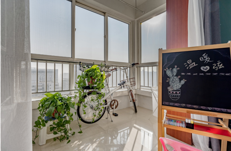 Яркая квартира в городе Сиань, Китай Яркая квартира в городе Сиань, Китай