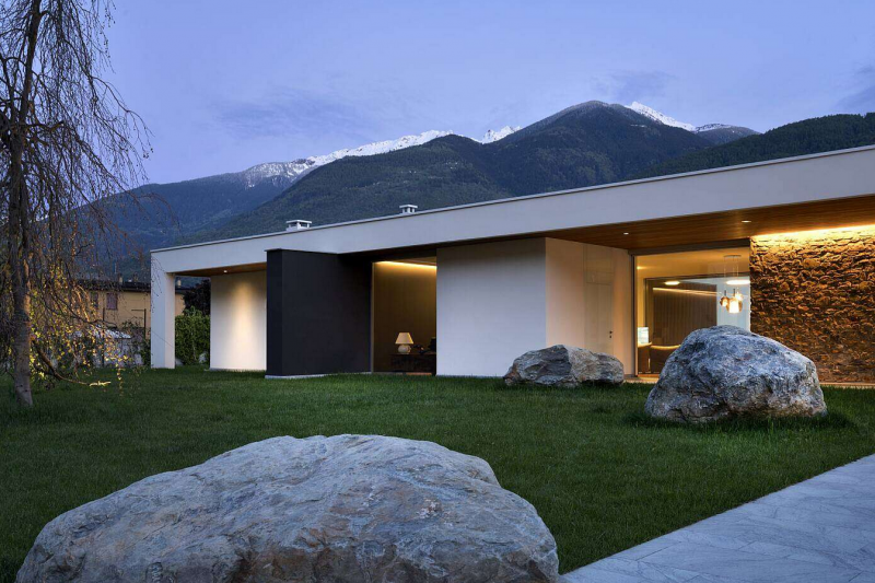 Одноэтажная вилла в Италии