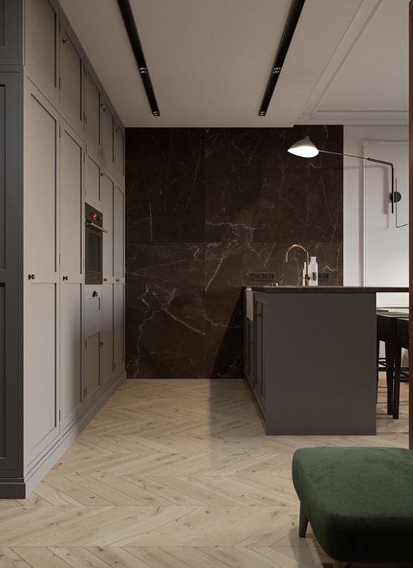 Апартаменты в стиле "контемпорари"