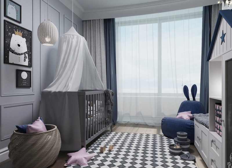 Дизайн-проект квартиры в неоклассическом стиле Дизайн-проект квартиры в неоклассическом стиле