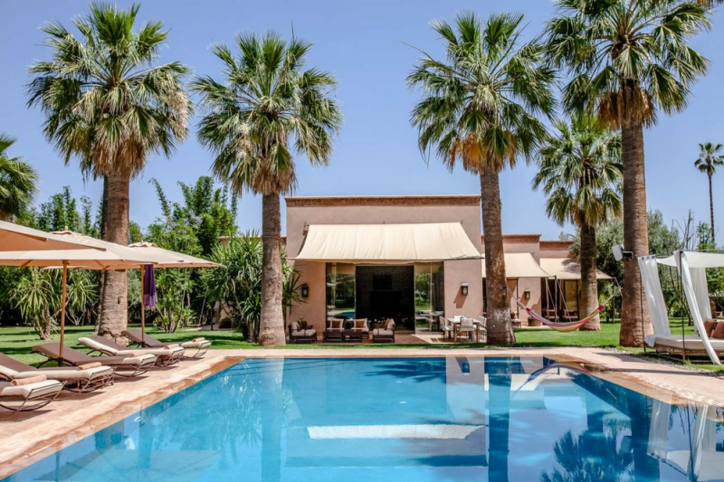 Изысканная вилла недалеко от Марракеша, Марокко