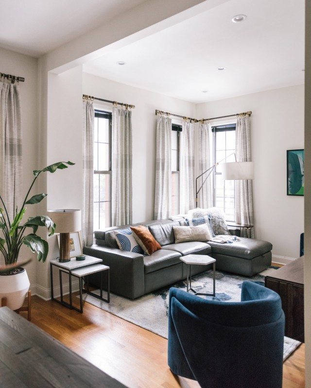 Интерьер квартиры в Верхнем Вестсайде, Нью-Йорк Интерьер квартиры в Верхнем Вестсайде, Нью-Йорк