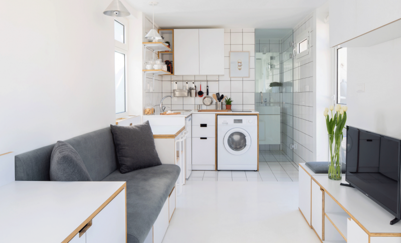 Квартира на крыше площадью 15 кв.м.