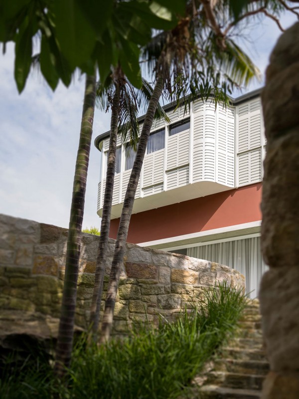 Расположенный на вершине холма дом с видом на гавань Сиднея