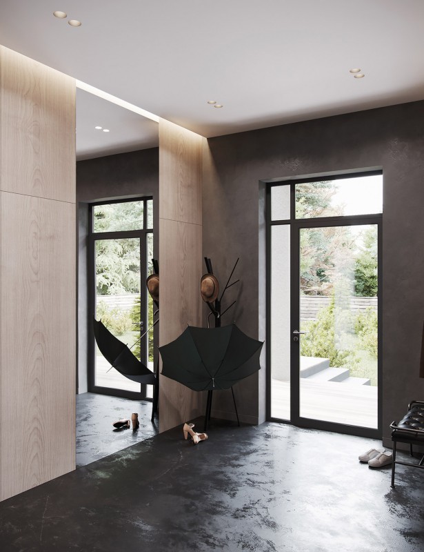 Темный декор с красочными акцентами