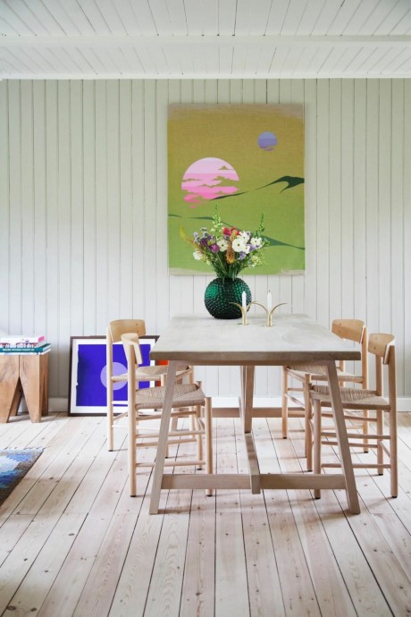 Дом модели Жозефины Вибе на датском острове Зеландия