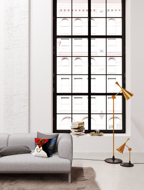 Яркий красочный лофт