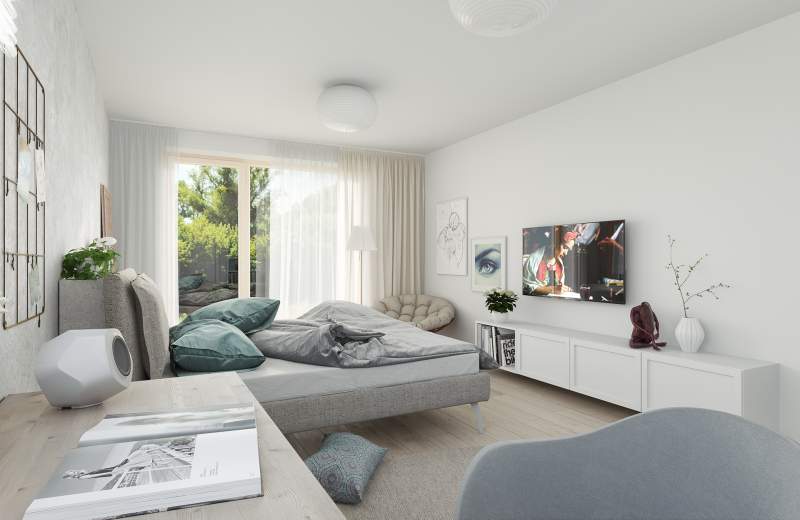 Проект комнаты для молодой девушки