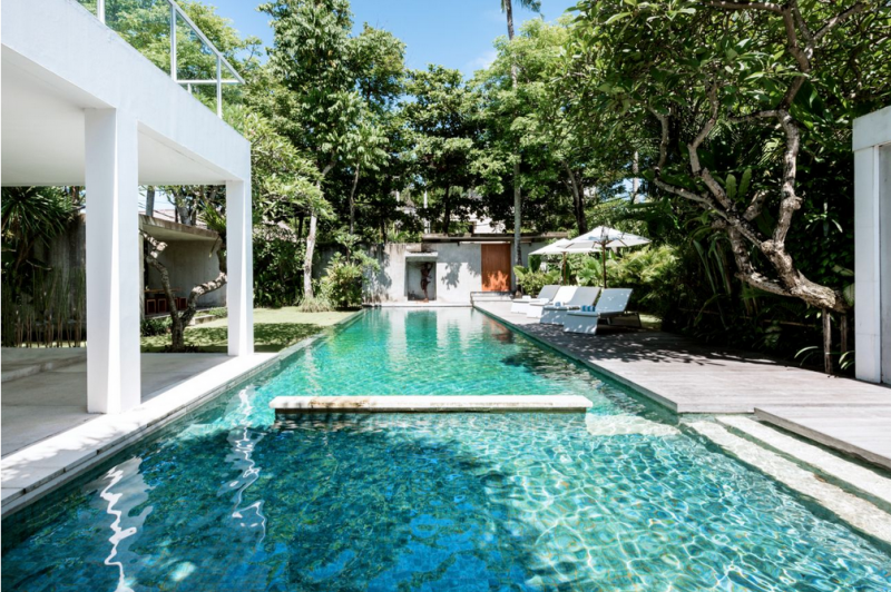 Ультрасовременная вилла рядом с пляжем Нелаян в Канггу, Бали