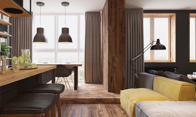 Деревянные панели: стильно и практично