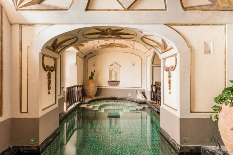 Дом в стиле "барокко" на холмах Позитано, Италия Дом в стиле "барокко" на холмах Позитано, Италия