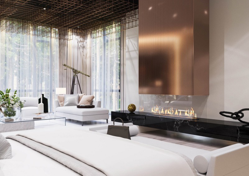 Интерьер роскошного загородного дома Интерьер роскошного загородного дома