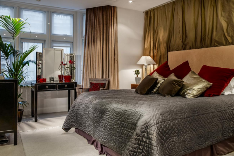 Изысканный интерьер пентхауса в Лондоне Изысканный интерьер пентхауса в Лондоне