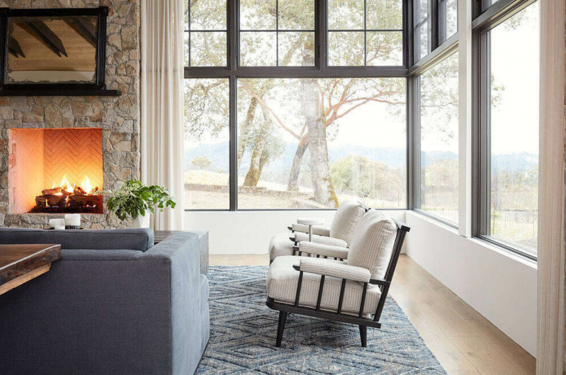 Ранчо, расположенное в Калистоге, Калифорния