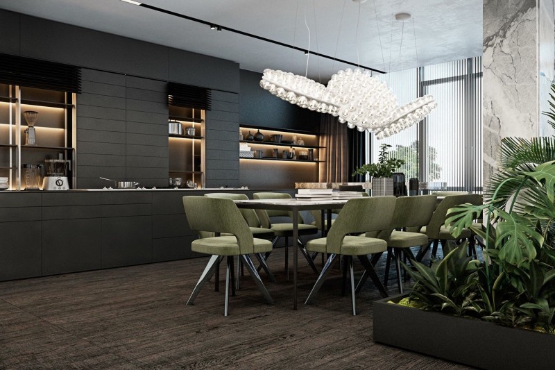 Роскошный интерьер в приглушенных тонах