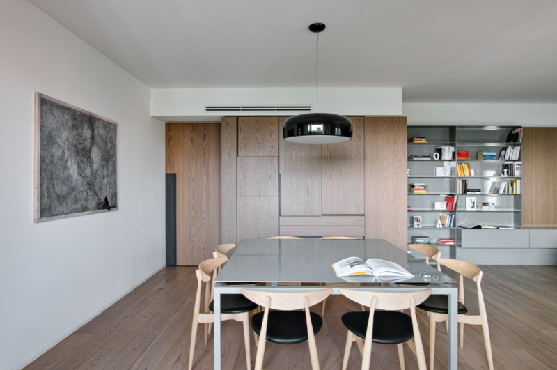 Дизайн квартиры с акцентом на дерево