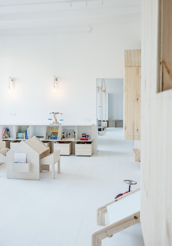 Игровая комната в частном детском саду в Вильнюсе