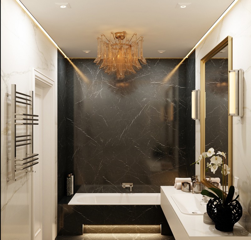 Интерьер квартиры в неоклассическом стиле