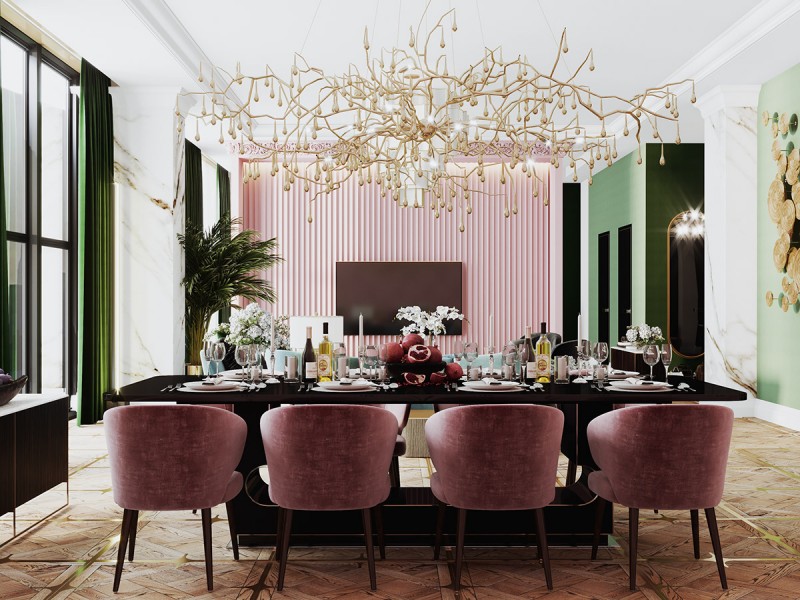 Люкс отеля в стиле "арт-деко"