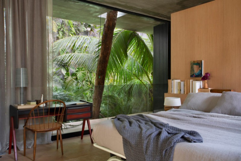 Минималистский дизайн дома площадью 201 м2 в Рио-де-Жанейро