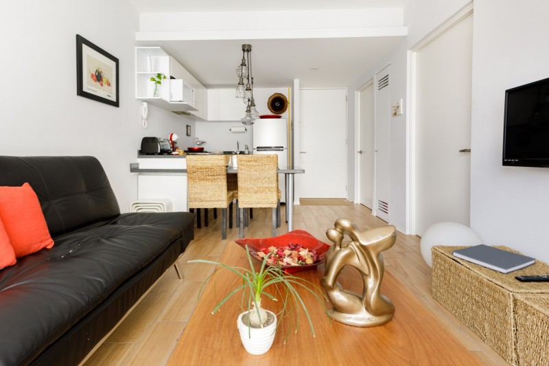 Приятный интерьер современных апартаментов в Мехико Приятный интерьер современных апартаментов в Мехико