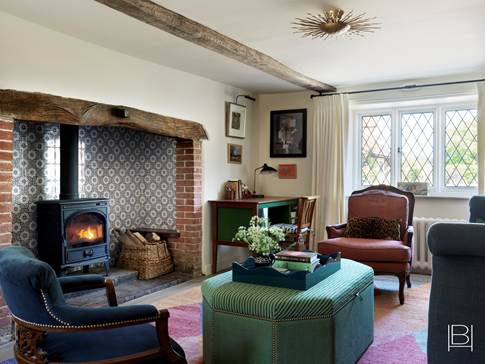 Эклектичный интерьер коттеджа в Суссексе, Англия Эклектичный интерьер коттеджа в Суссексе, Англия