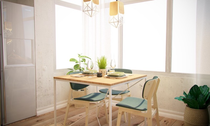 Интерьер просторных уютных апартаментов в Мадриде