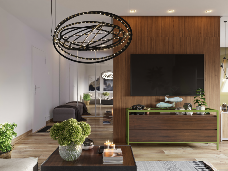 Интерьер уютной квартиры в Харькове