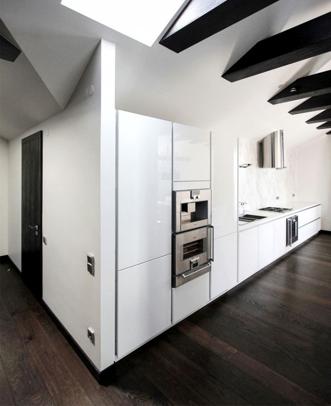 Минималистичный и изысканный интерьер пентхауса Минималистичный и изысканный интерьер пентхауса