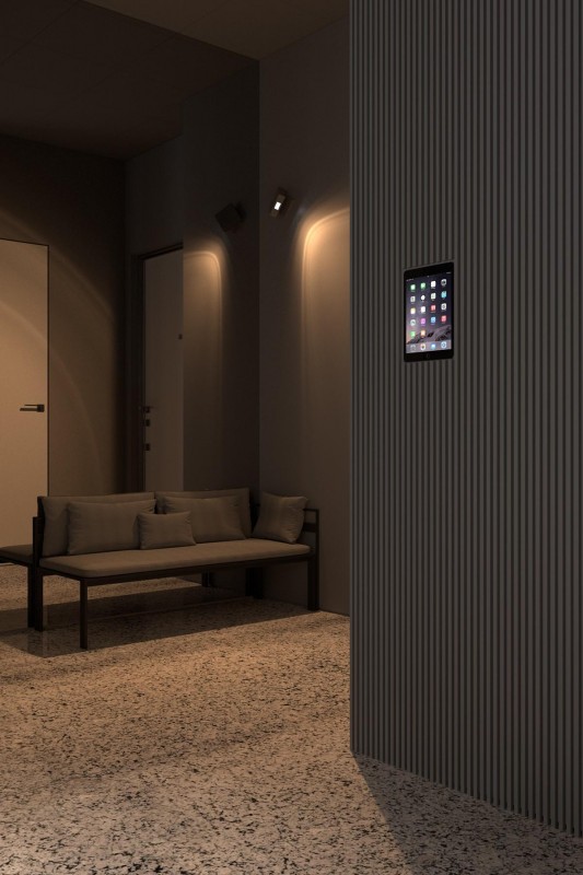 Минималистский дизайн квартиры в темных тонах Минималистский дизайн квартиры в темных тонах