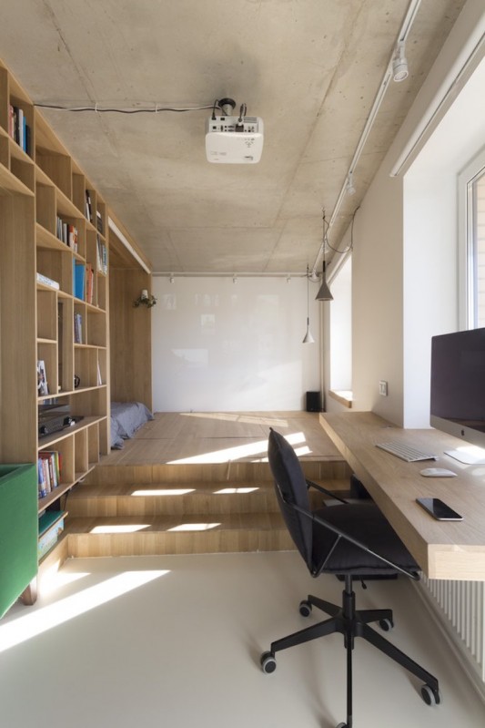 Оформление небольшой квартиры-студии