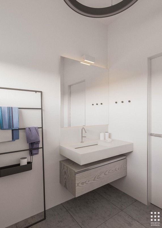 Проект дома, оформленного в спокойных тонах