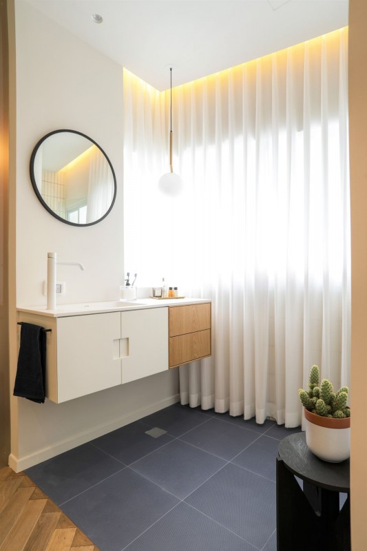 Скандинавский стиль в приморской квартире в Тель-Авиве